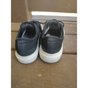 Allbirds Pipers Black White Canvas Low Top Sustainable Sneakers Womens Size 8